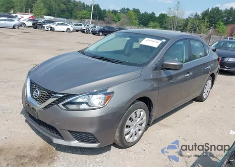 2016 Nissan Sentra Sv из США, поврежденный, VIN 3N1AB7AP6GL675595